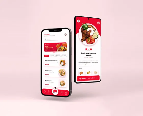 Restaurant Mobile Apps UI